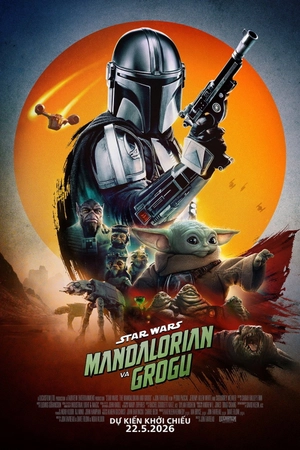 Poster phim Star Wars: Mandalorian và Grogu